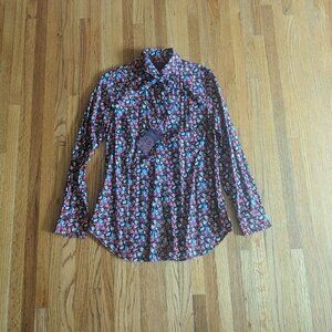 J. Crew Liberty of London fabric floral shirt